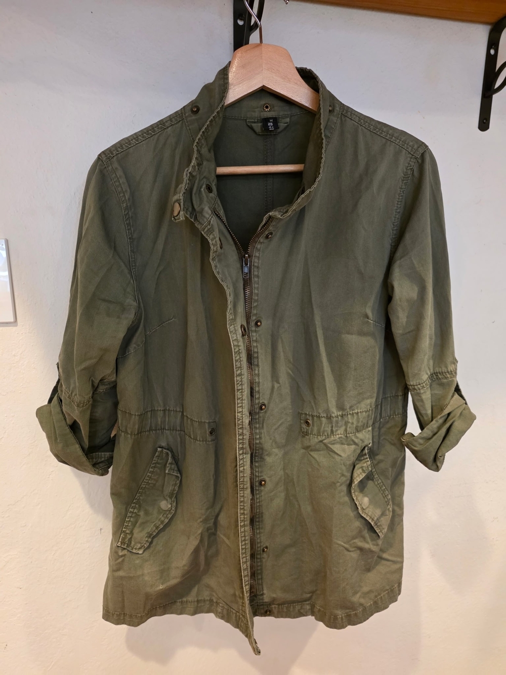 Olive Green Women's Utility Jacket